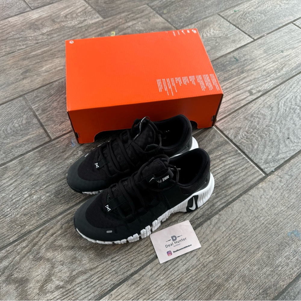 Brand New Nike Free Metcon 5 Black/White Women’s Workout Shoes - Picture 11 of 13